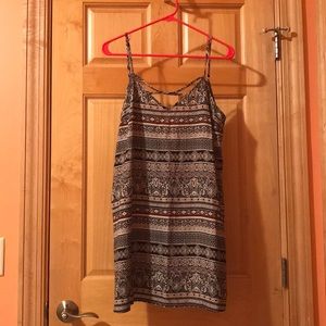 Long patterned camisole